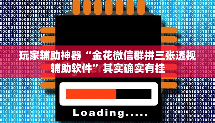 玩家辅助神器:“立鸿字牌怎么开挂”其实确实有挂 玩家辅助神器:“立鸿字牌怎么开挂”其实确实有挂