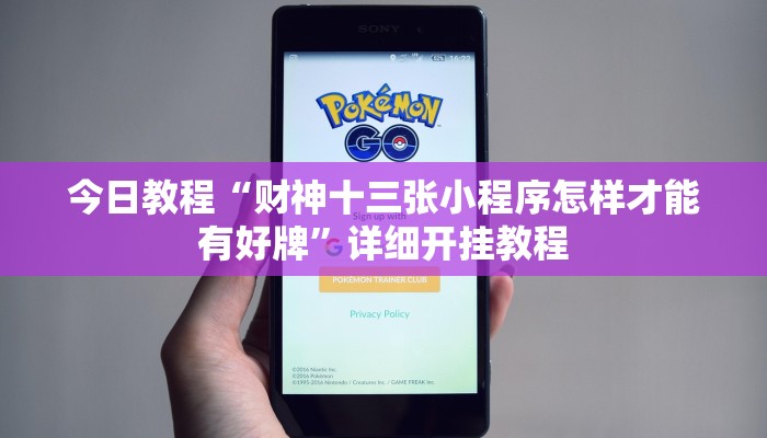 今日教程“财神十三张小程序怎样才能有好牌”详细开挂教程