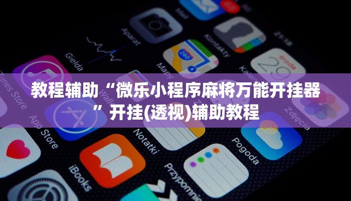 辅助神器“微乐跑得快透视挂免费安装”原来有神器下载!