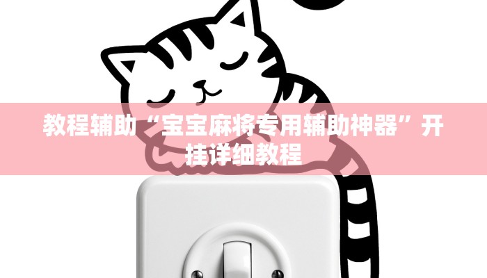 教程辅助“宝宝麻将专用辅助神器”开挂详细教程 教程辅助“宝宝麻将专用辅助神器”开挂详细教程