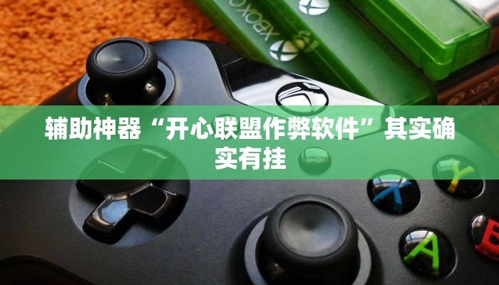 辅助神器“开心联盟作弊软件”其实确实有挂