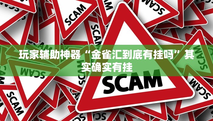 玩家辅助神器“金雀汇到底有挂吗”其实确实有挂 玩家辅助神器“金雀汇到底有挂吗”其实确实有挂