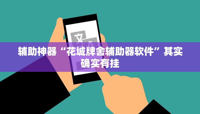 辅助神器“花城牌舍辅助器软件”其实确实有挂