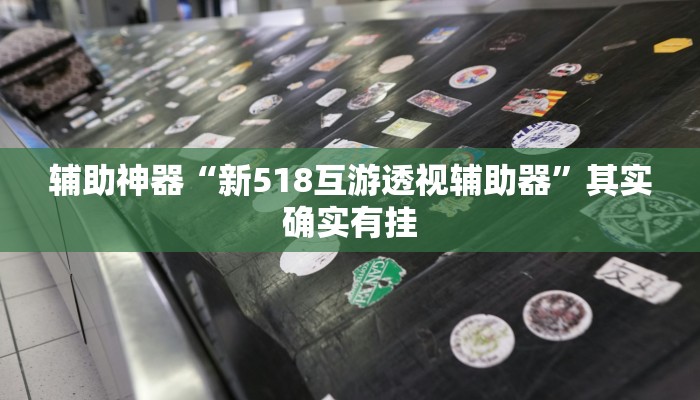 辅助神器“新518互游透视辅助器”其实确实有挂