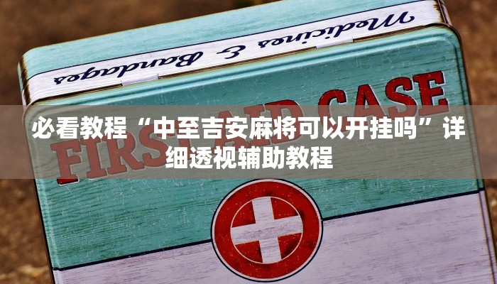 必看教程“中至吉安麻将可以开挂吗”详细透视辅助教程 必看教程“中至吉安麻将可以开挂吗”详细透视辅助教程