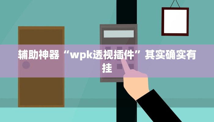 辅助神器“wpk透视插件”其实确实有挂