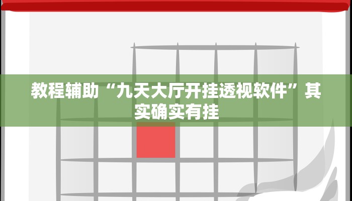 教程辅助“九天大厅开挂透视软件”其实确实有挂