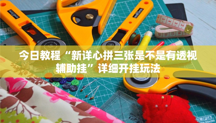 今日教程“新详心拼三张是不是有透视辅助挂”详细开挂玩法