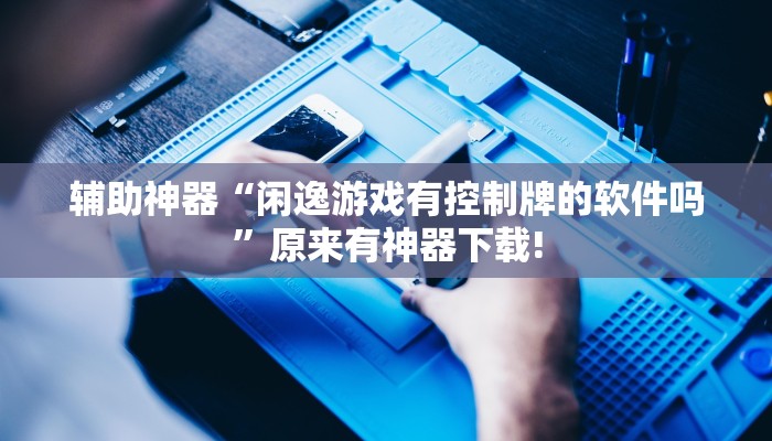 辅助神器“闲逸游戏有控制牌的软件吗”原来有神器下载!