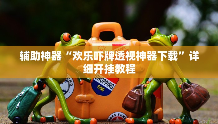 辅助神器“欢乐吓牌透视神器下载”详细开挂教程