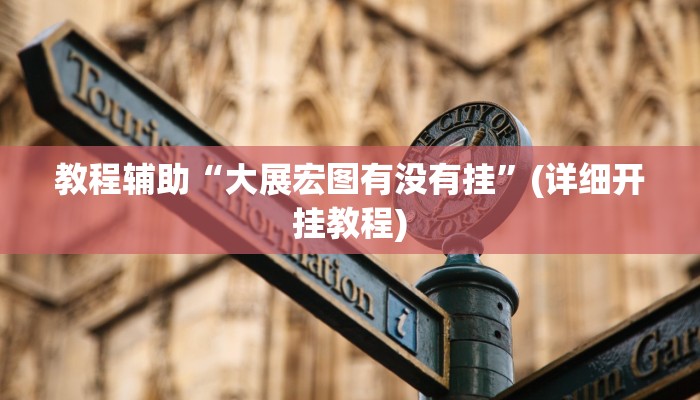 教程辅助“大展宏图有没有挂”(详细开挂教程)